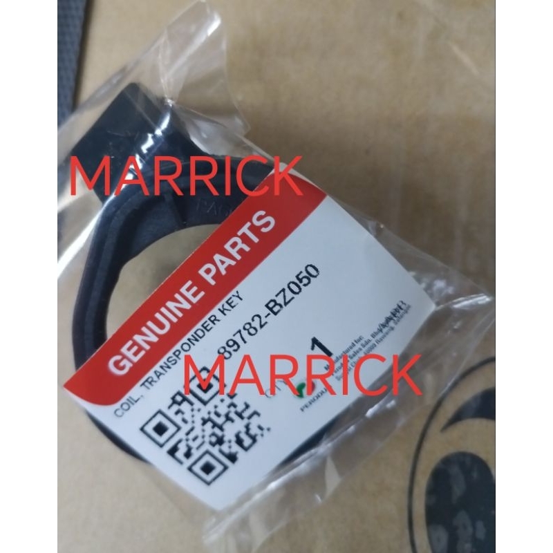 Perodua Axia 1000cc Bezza 1000cc transponder key coil immobilizer