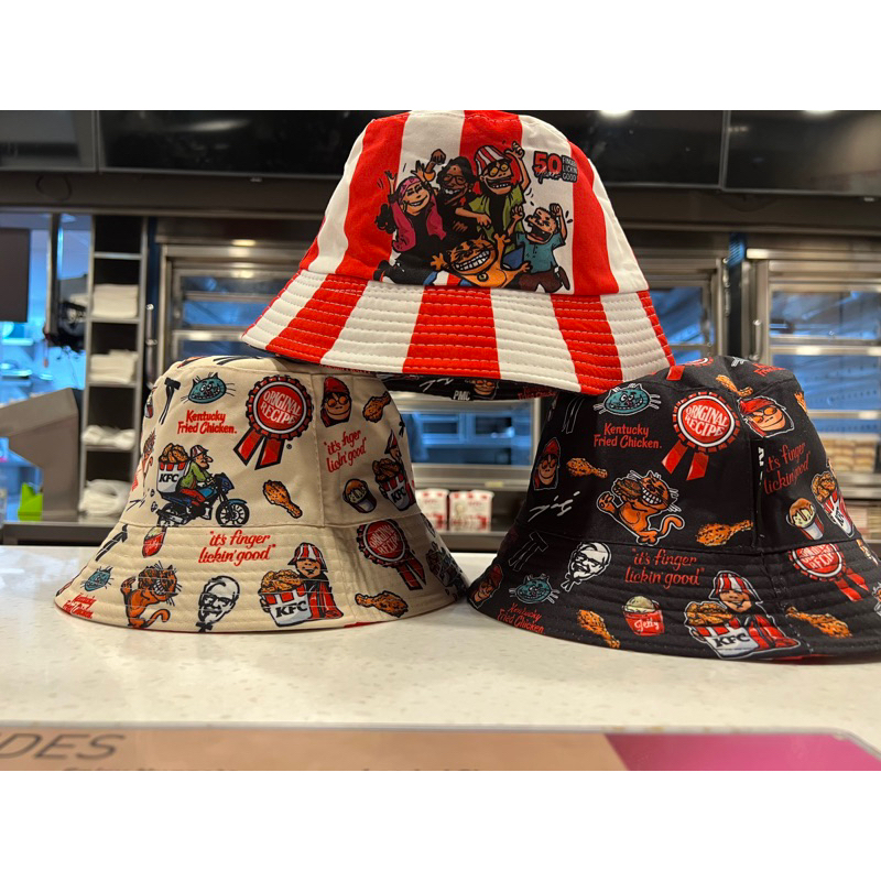 kfc x ujang bucket hat | Shopee Malaysia