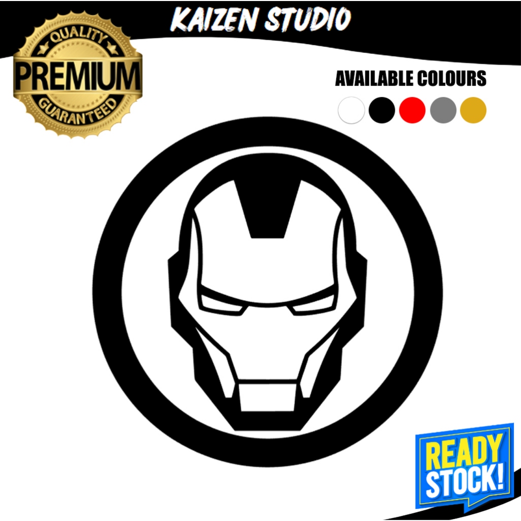 Buy Funny Iron Man Sticker, Marvel Sticker, "i Am Iron Man" UV And Water Resistant Kiss-cut Vinyl Decal Online In India - Foto 6