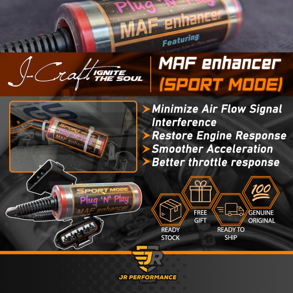 J Craft MAF Enhancer Sport Mode Myvi Bezza Aruz Vios Altis Camry Yaris ...