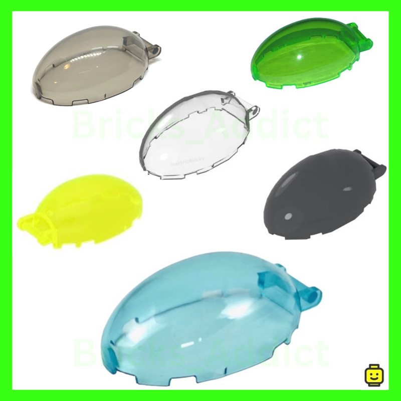 LEGO PARTS (NEW) (Original) 87752 Windscreen 6x4x2 Bubble Canopy with ...