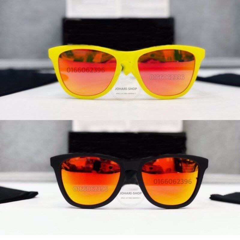 Lens FrogS Ok Spek Polarised Cermin Carbon Hot Eyewear Full set box ...