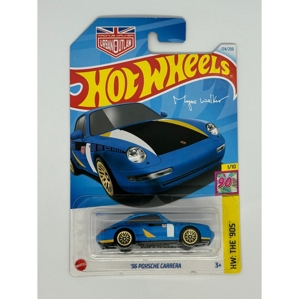 HotWheels 96 Porsche Carrera HW : The '90s Case K | Shopee Malaysia