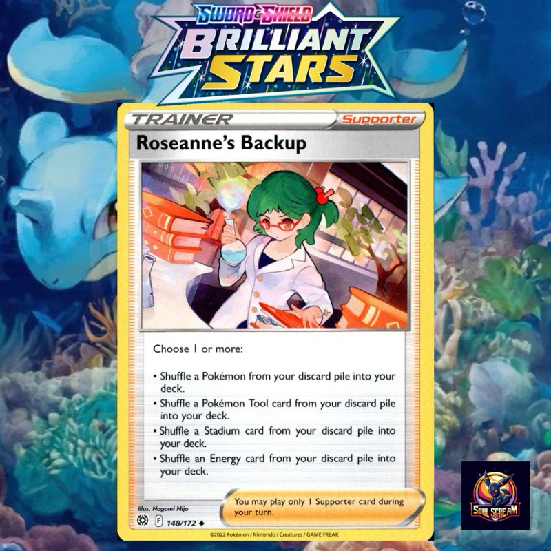 Pokemon Roseanne’s Backup Brilliant Stars | Shopee Malaysia