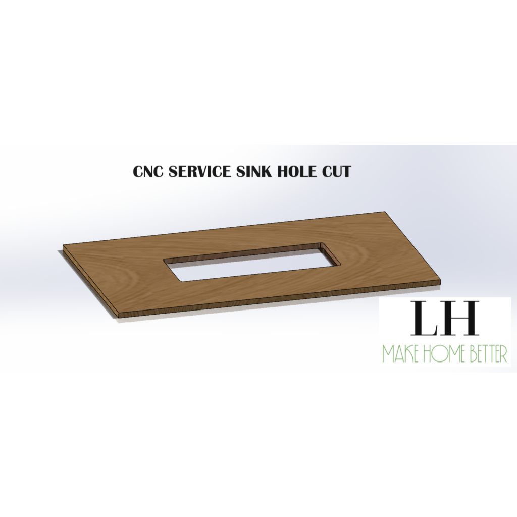 CNC ROUTER SINK HOLE CUT CIRCLE CUT DESIGN CUT | Shopee Malaysia
