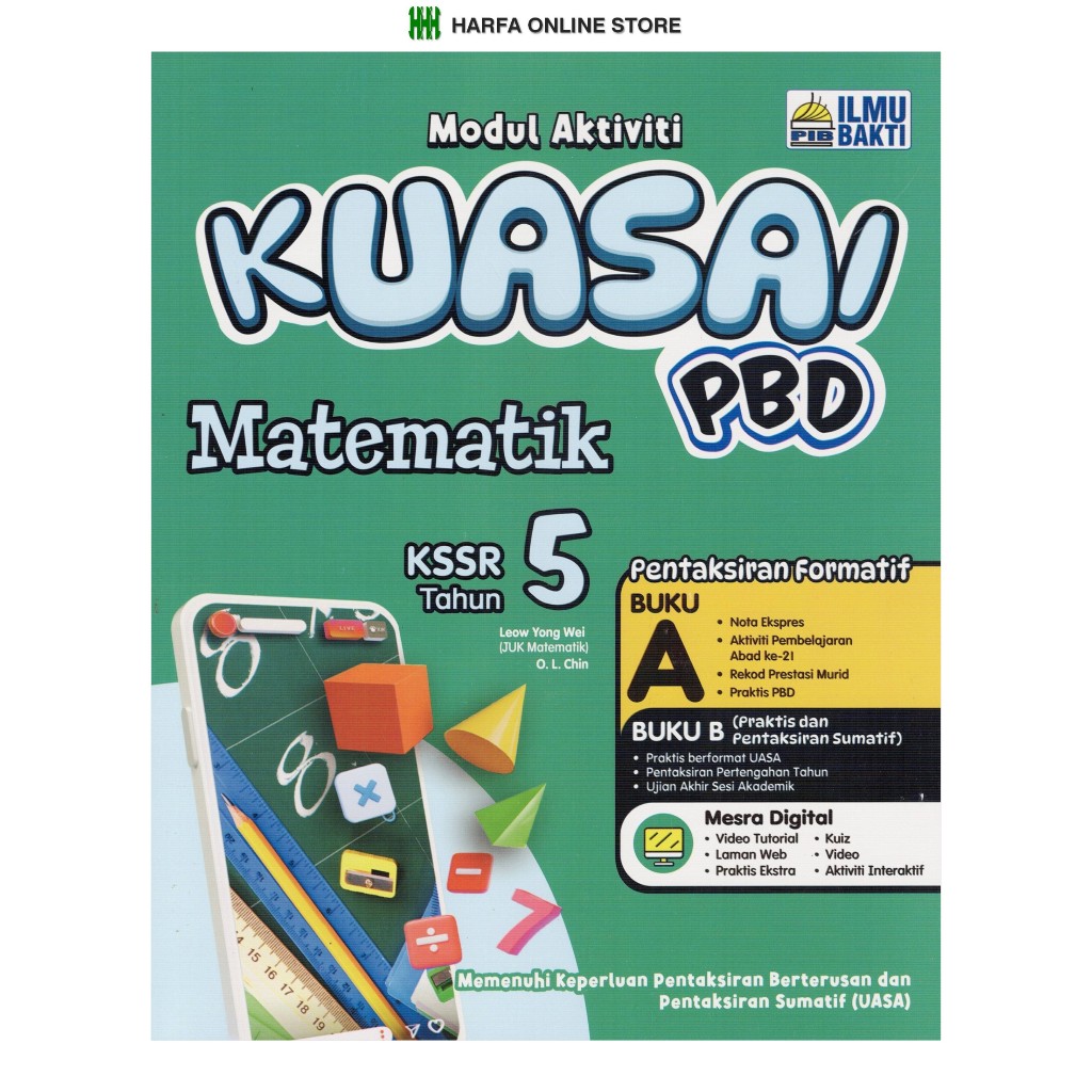 BUKU LATIHAN : MODUL AKTIVITI KUASAI PBD MATEMATIK BUKU A & BUKU B ...