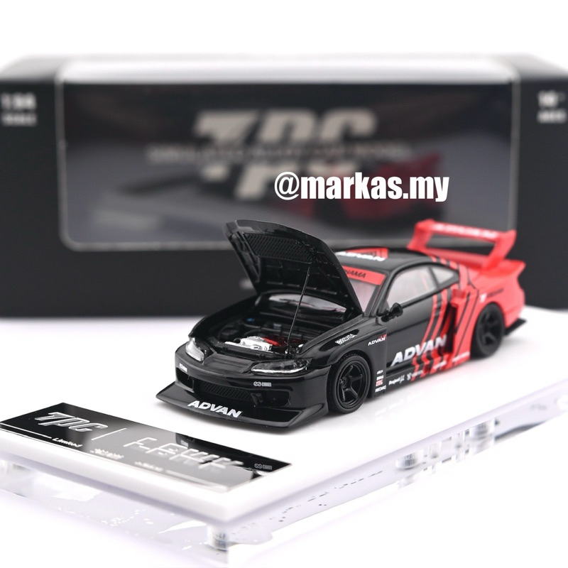 TPC 1/64 LBWK NISSAN SILVIA S15 ADVAN LIVERY | Shopee Malaysia