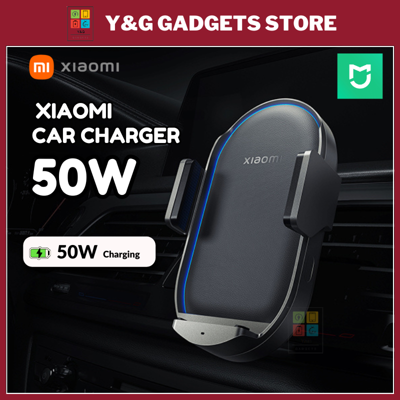 Xiaomi 50W Wireless Car charger | Responsive and adjustable | Single ...