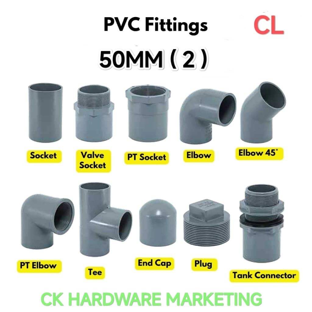 CL PVC Fittings Connector 50mm 2
