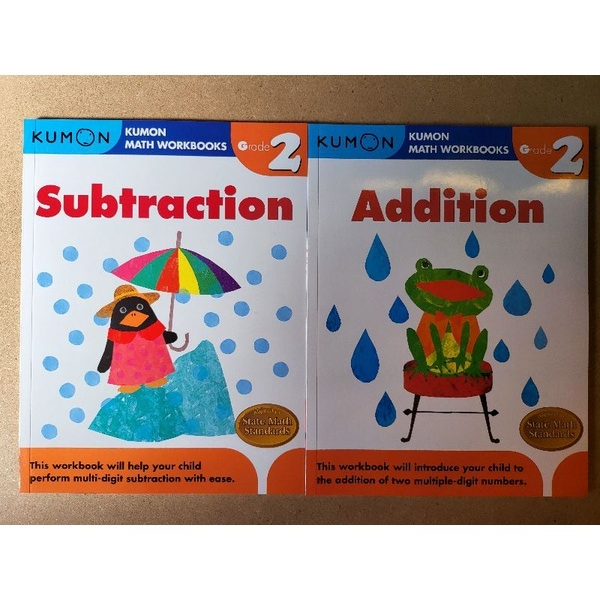 Kumon Math Workbooks 10 Books Grade 1-4 with Answer | Shopee Malaysia