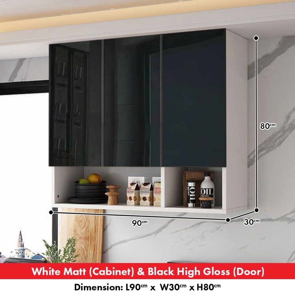 Kenzzo : High Gloss Mordern Kitchen Cabinet with Waterproof Surface ...