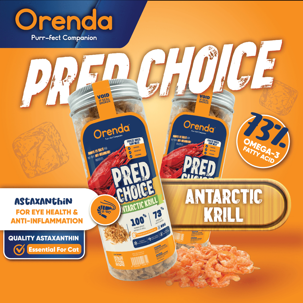 Orenda™ PredChoice Antarctic Krill XXL (Eye Health & Anti