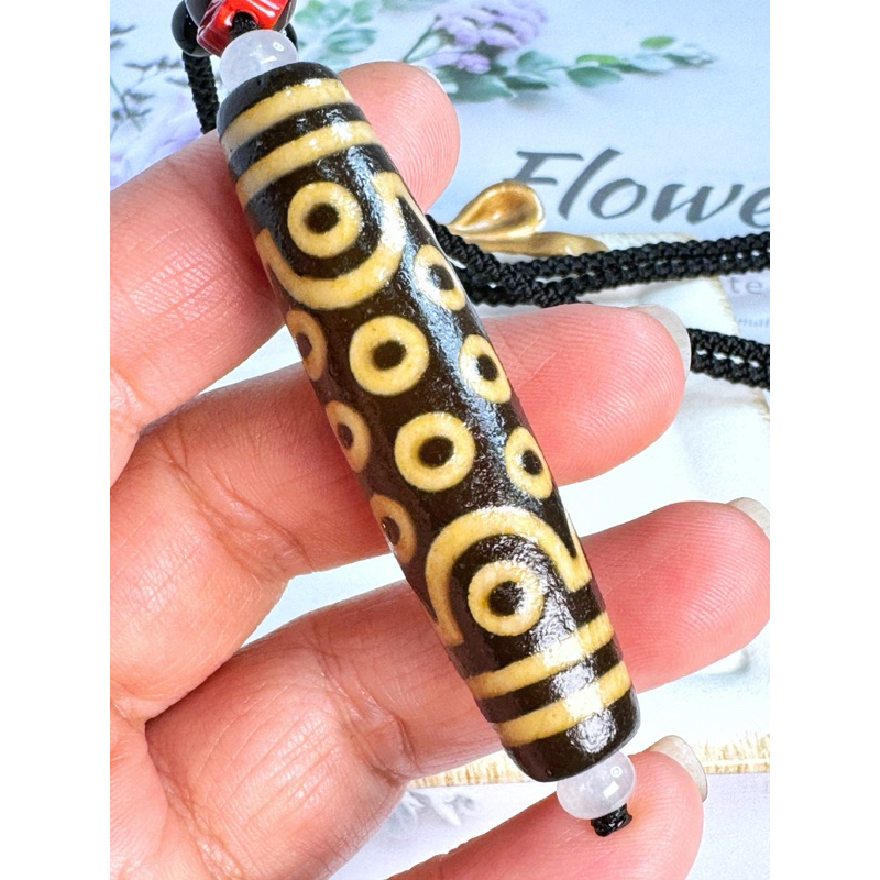 幻の天珠】dZi beadsジービーズ 西蔵 上肯 高級藏伝 着飾っ 十四