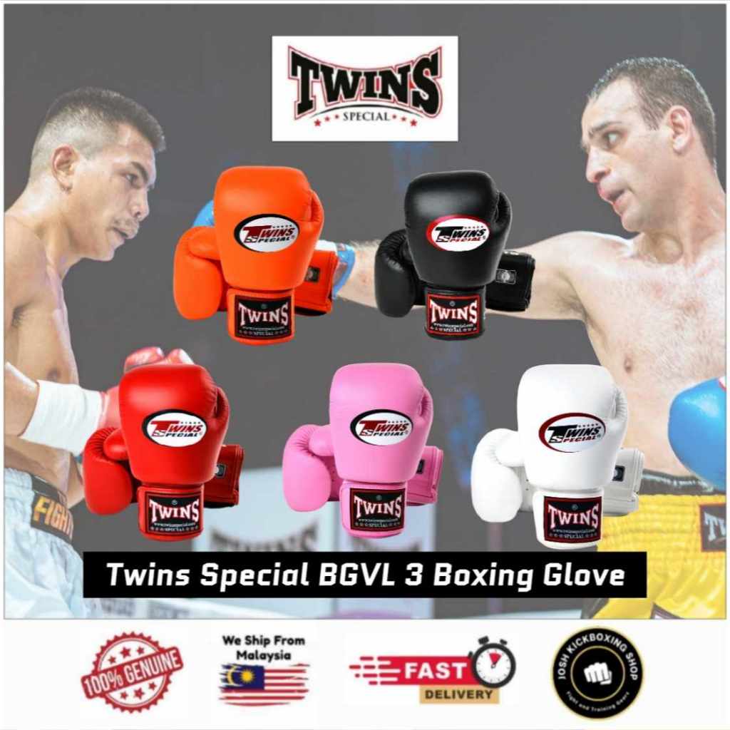 Guantoni da boxe Muay Thai Twins Special BGVL-3 Sparring MMA