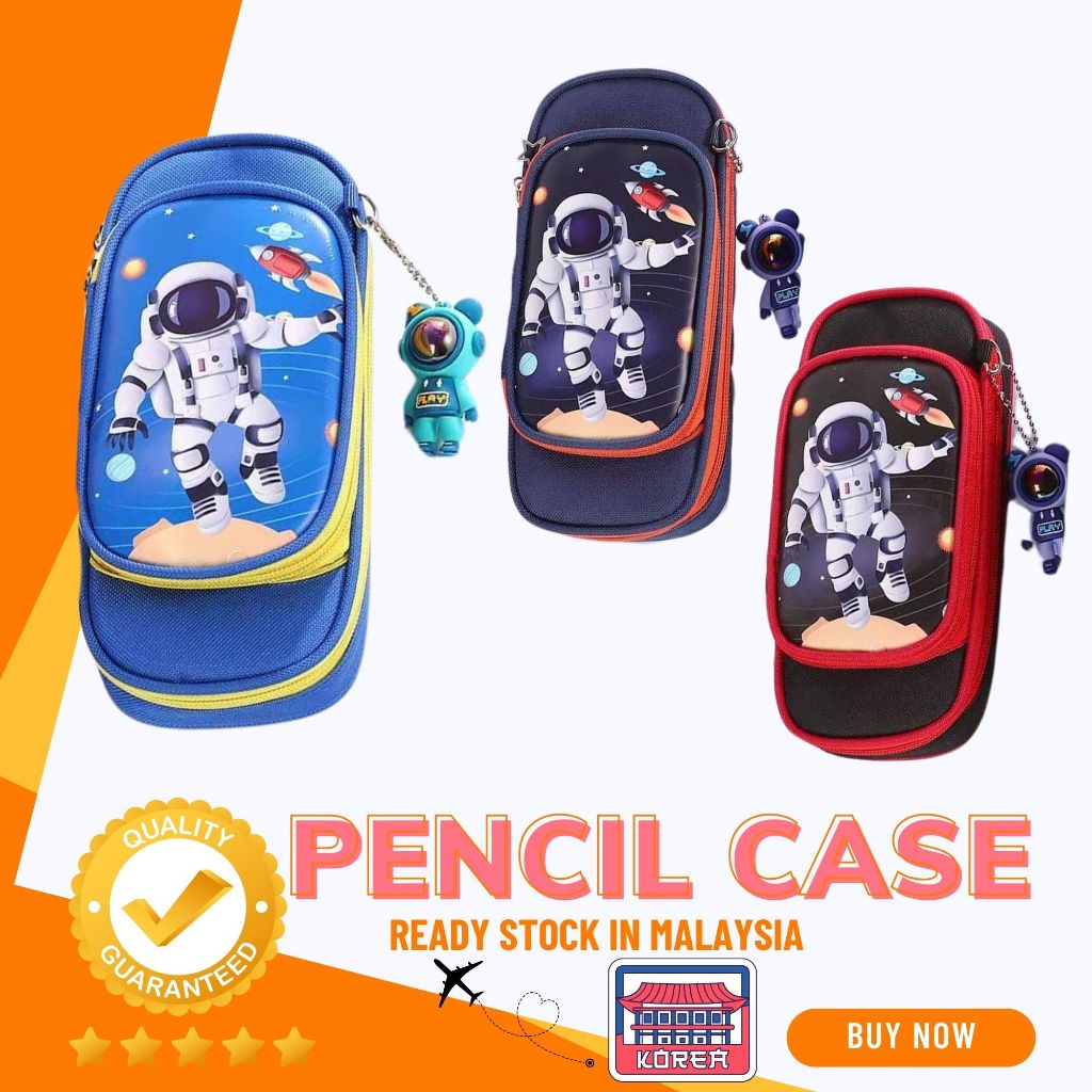 ( 9911 ) Angkasawan Collection Pencil Case / School Sekolah Tadika ...