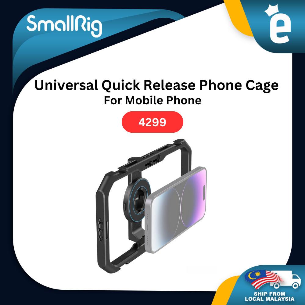 SmallRig Universal Quick Release Phone Cage Aluminium Alloy Magnetic ...