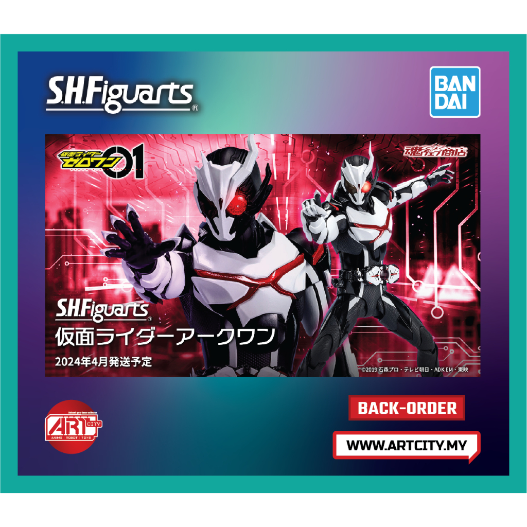 Bandai S H Figuarts Shf Kamen Rider Ark One Zero One Shopee Malaysia