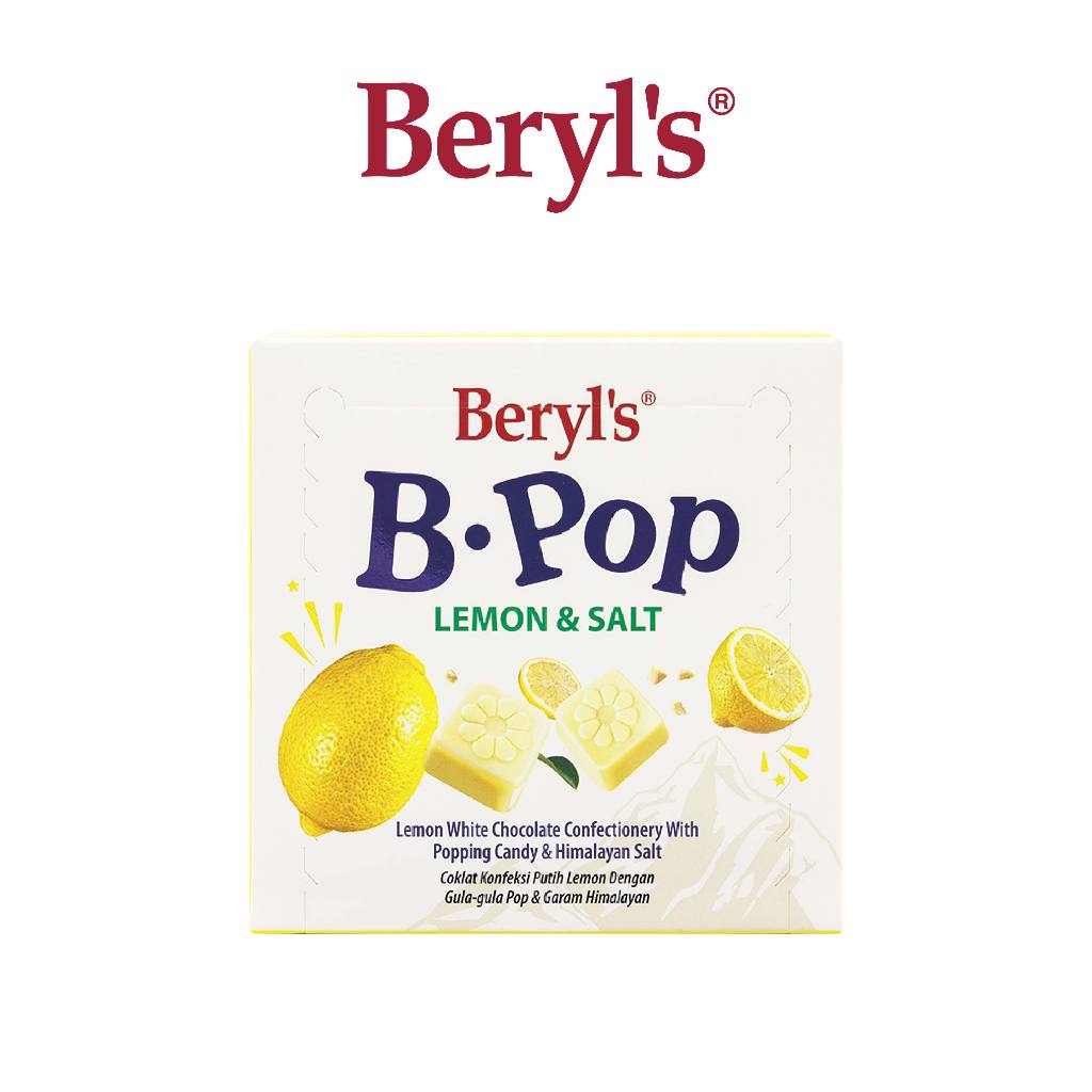 Beryl's B.POP Lemon White Chocolate Confectionery With Popping Candy ...