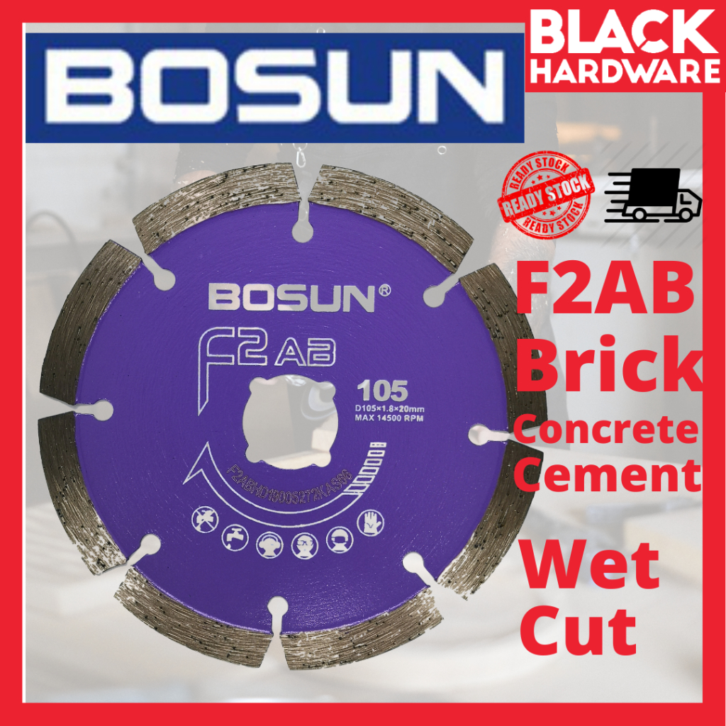 Black Hardware Bosun F2AB Grinder Grander Brick Concrete Cement Cutting ...