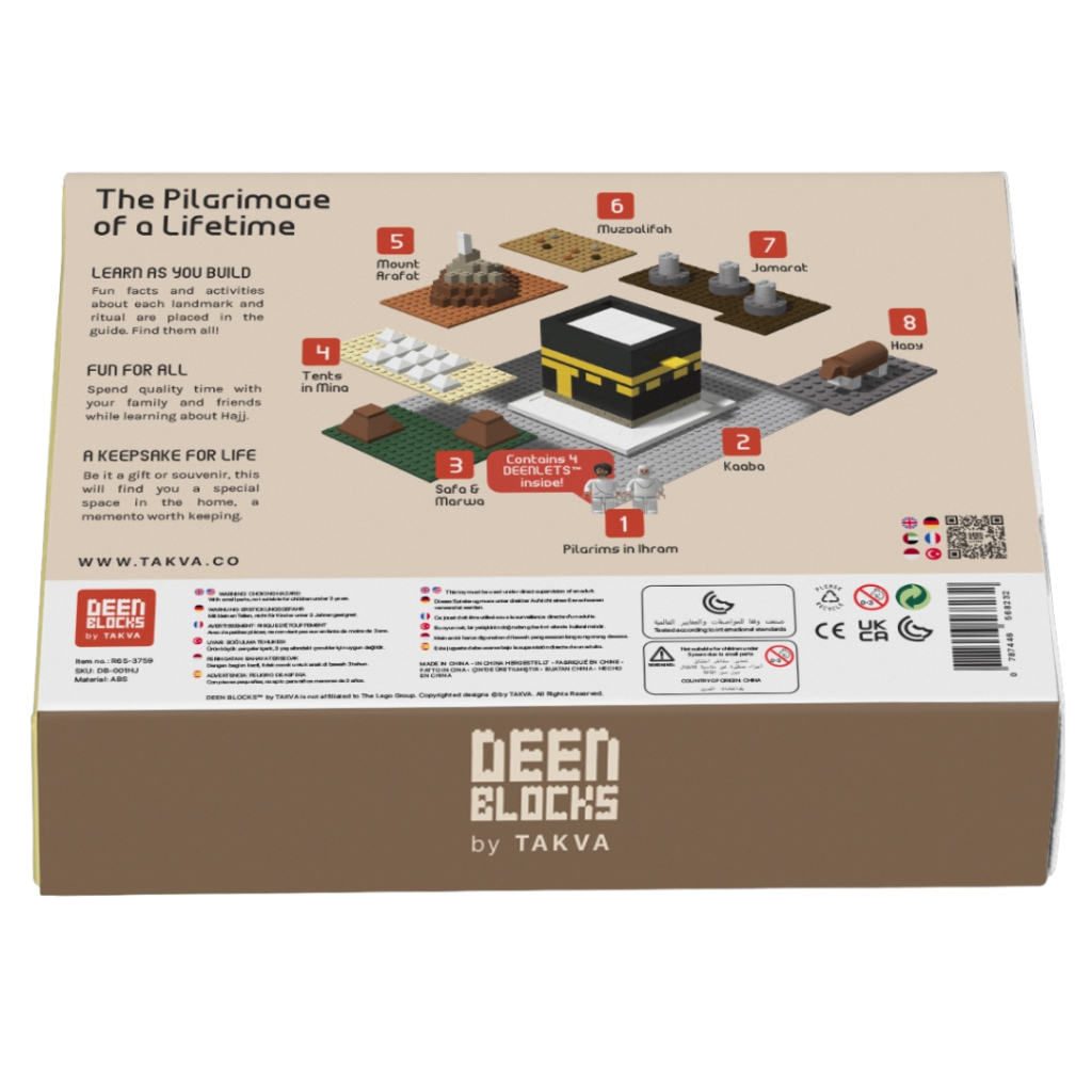 {Buy to Donate} HAJJ Pilgrimage to Makkah set Kaaba, Muslim blocks ...