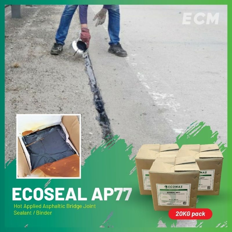 [HOT APPLIED] AP77 BITUMEN BINDER (20KG) HOT APPLIED RUBBER BITUMEN ...