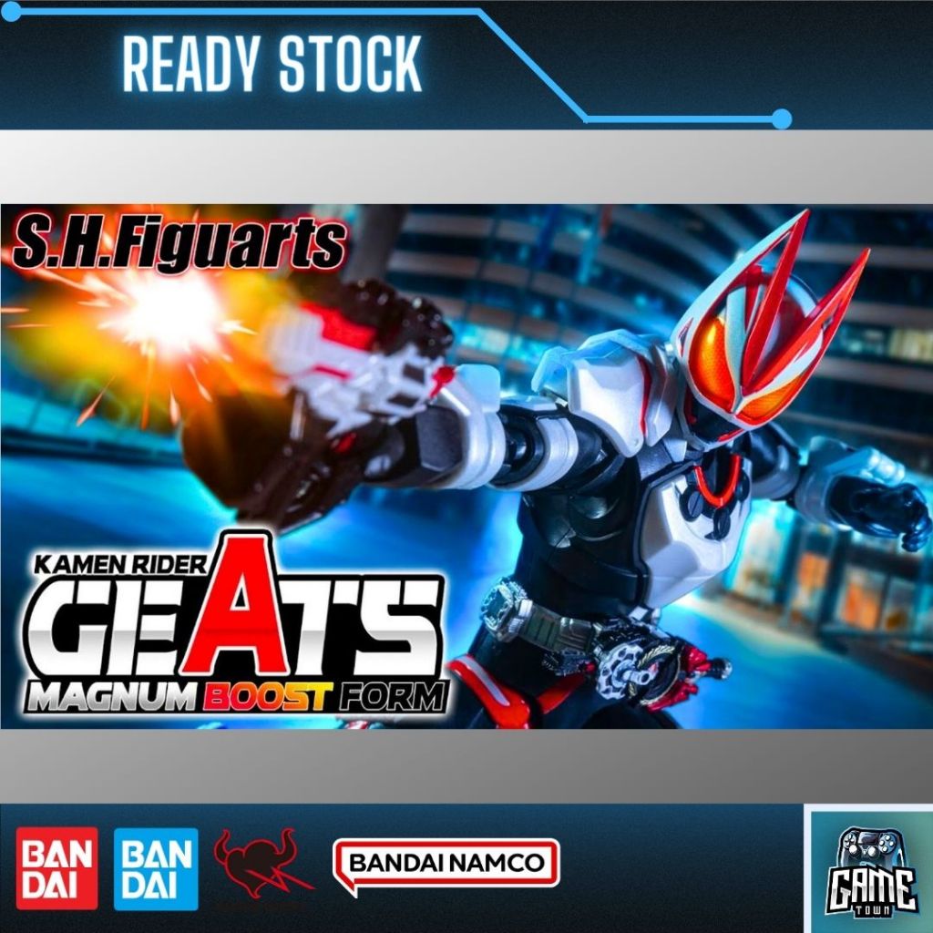 Bandai S.H.Figuarts SHF Kamen Rider Geats Magnum Boost Form New In Hand