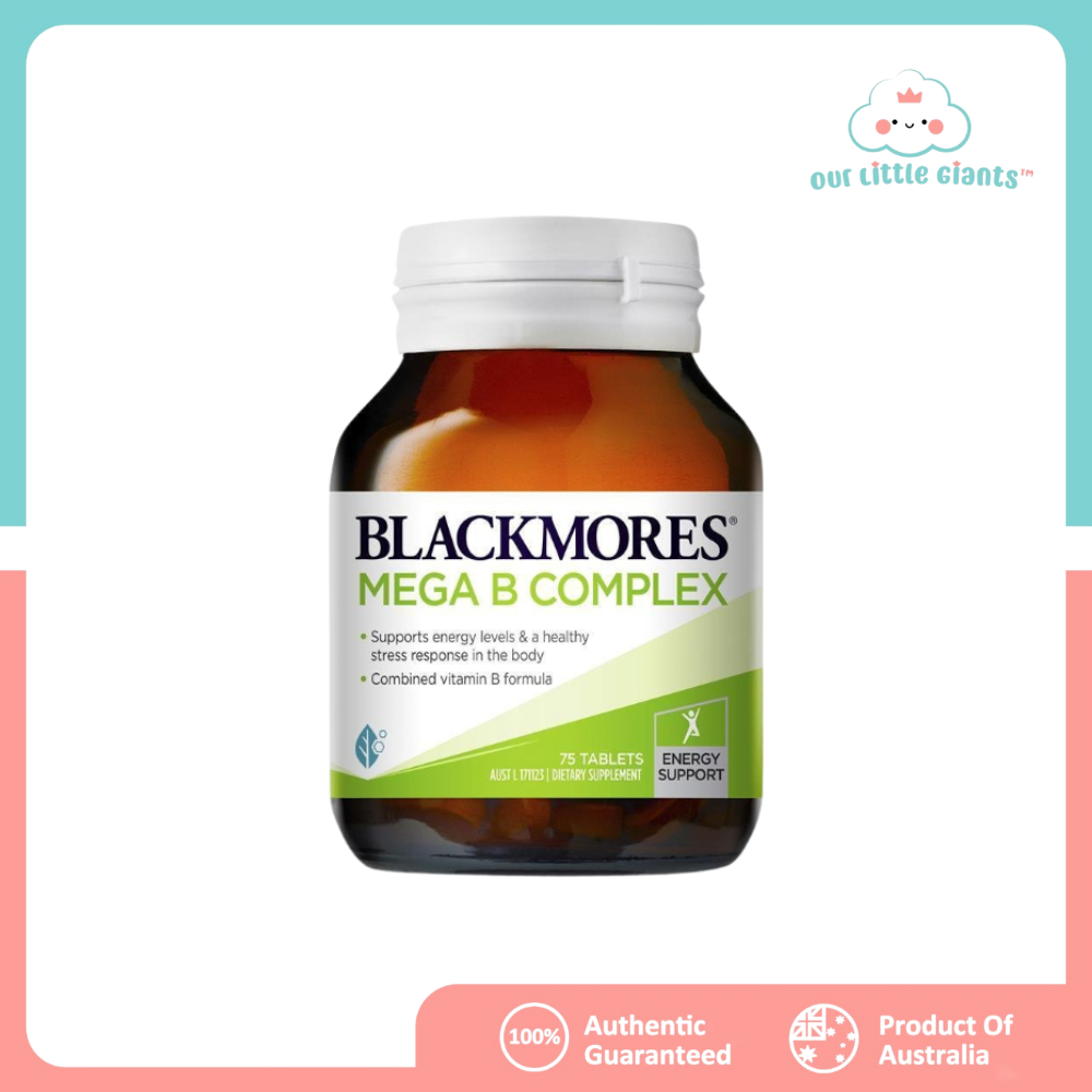 Blackmores Mega B Complex (75 Tablets) | Shopee Malaysia