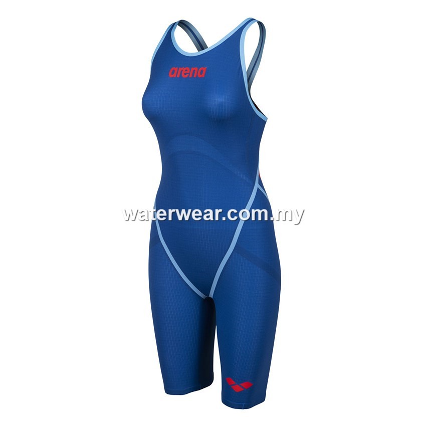 Arena Powerskin Carbon Air² Costume Intero Donna – Schiena Aperta, Fbsl. Leggero Come L'aria, Supporto Muscolare Al Carbonio, Approvato World Aquatics. Per Gare Di Nuoto.