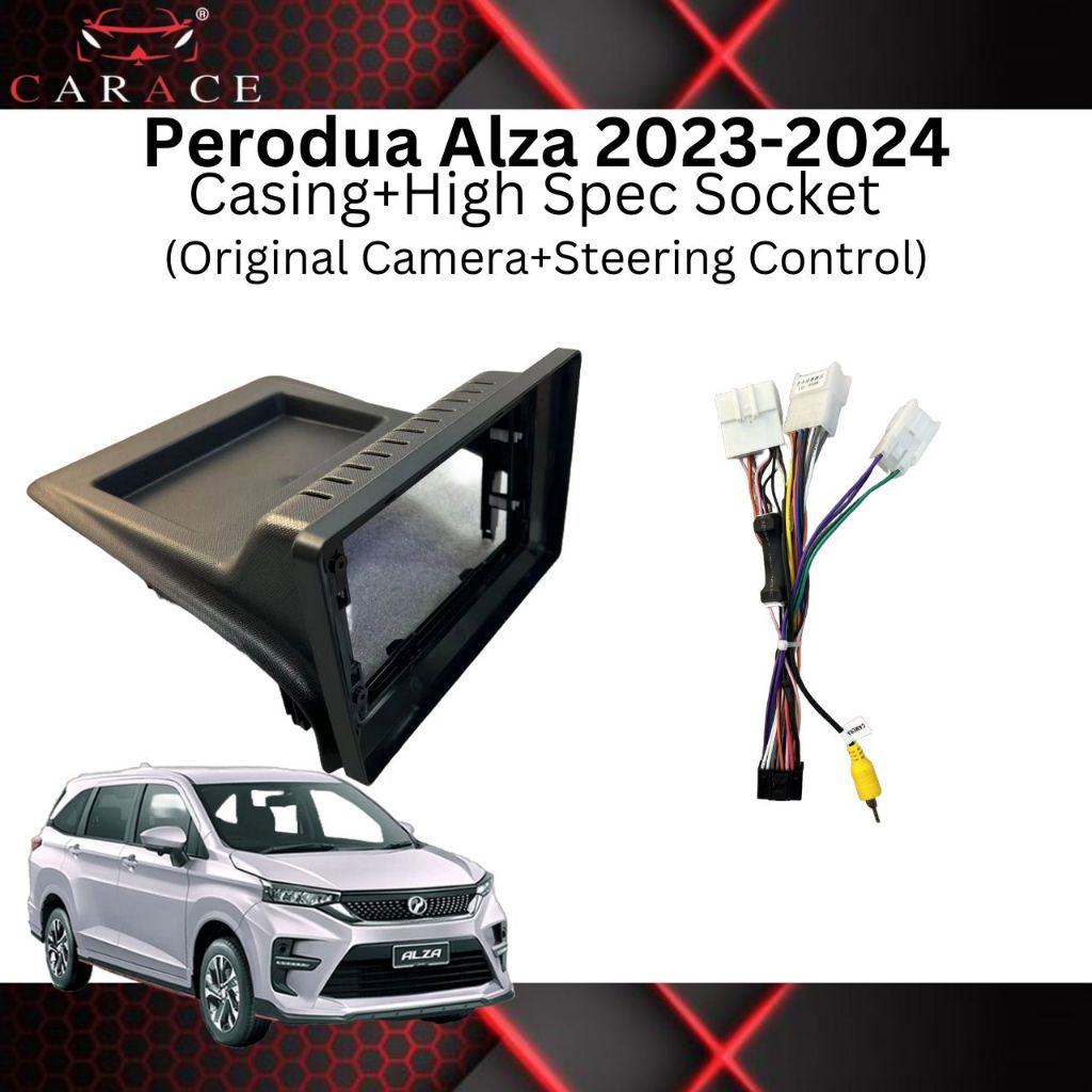 Perodua Alza 2023-ALZA2024 Android Player10''inch Casing+Small Drawer ...