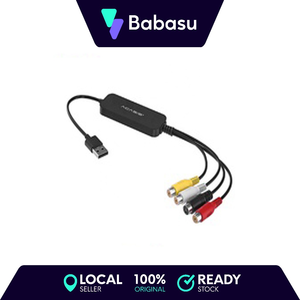ACASIS Capture Card USB2.0 to AV Video Single-Channel Capture Card ...