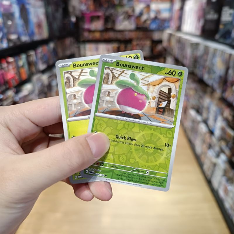 Pokemon TCG SV04 Paradox Rift - Bounsweet 008/182 | Shopee Malaysia