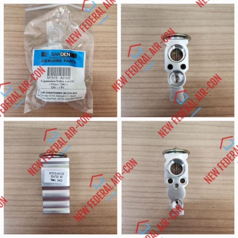 (ORIGINAL) SANDEN SD AXIA, VIVA, SAGA BLM, FLX, GEN 2, PERSONA, EXORA, MYVI EXPANSION VALVE