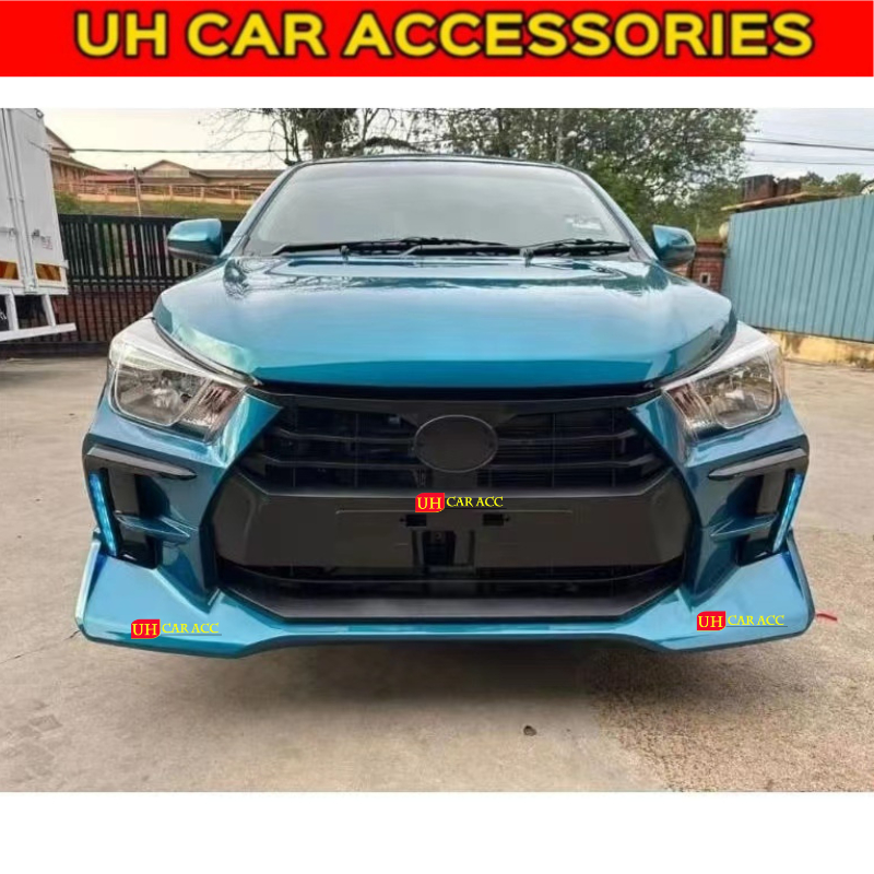 PERODUA AXIA 2023 2024 GR SPORT FRONT BUMPER BODYKIT LED DRL | Shopee ...