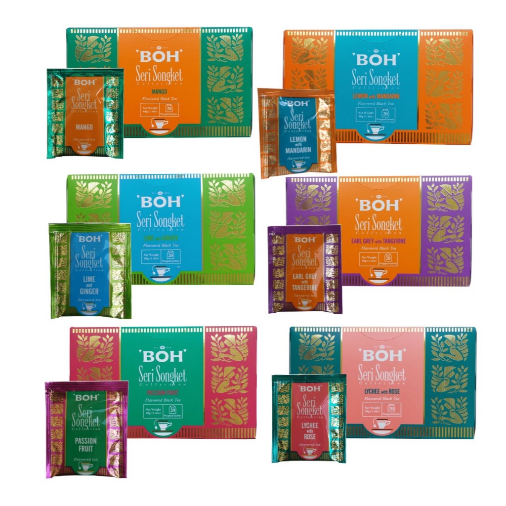 Boh Tea Seri Songket Collection ( 20 teabag / box ) | Shopee Malaysia