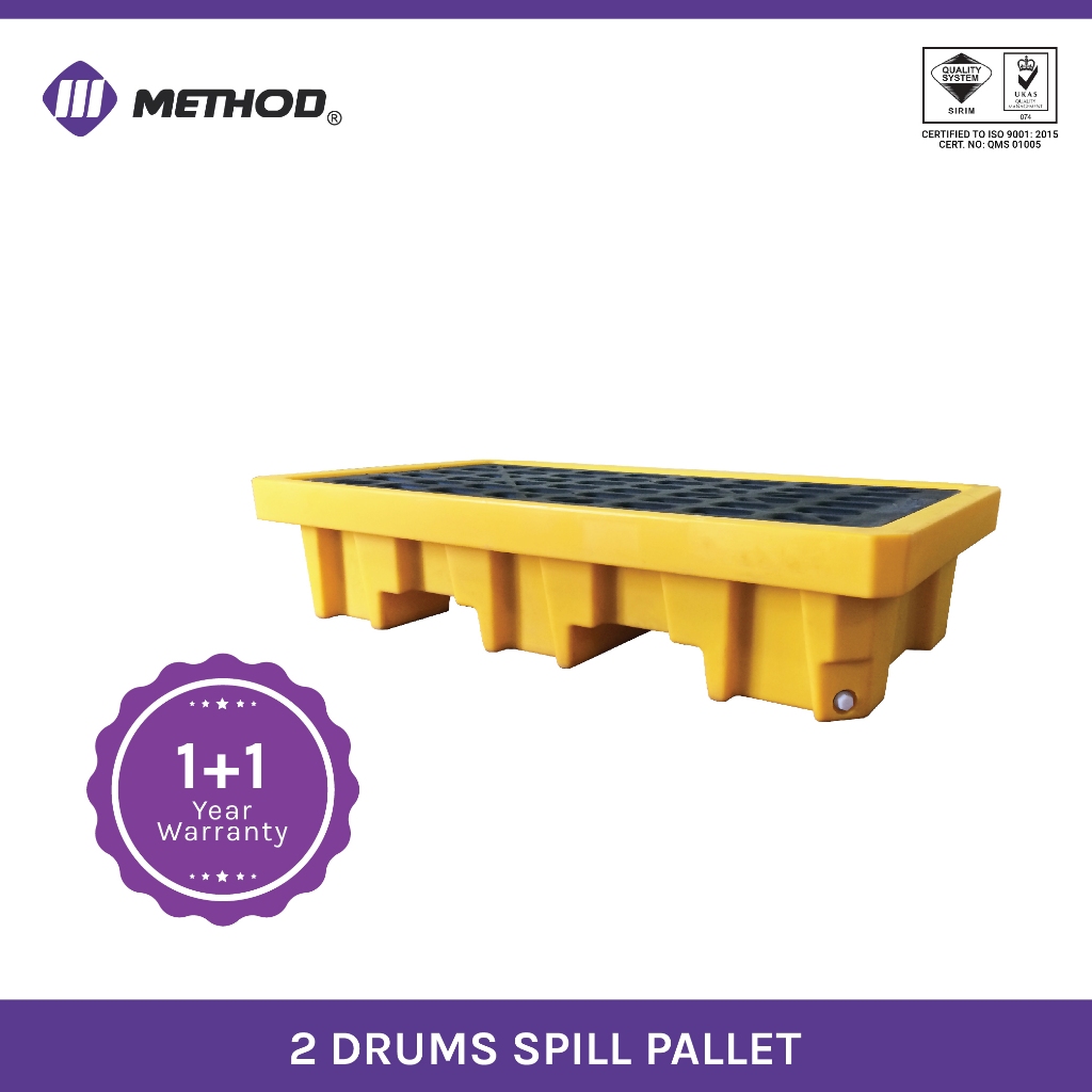 Polyethylene Spill Pallets (2 Drums) | Shopee Malaysia