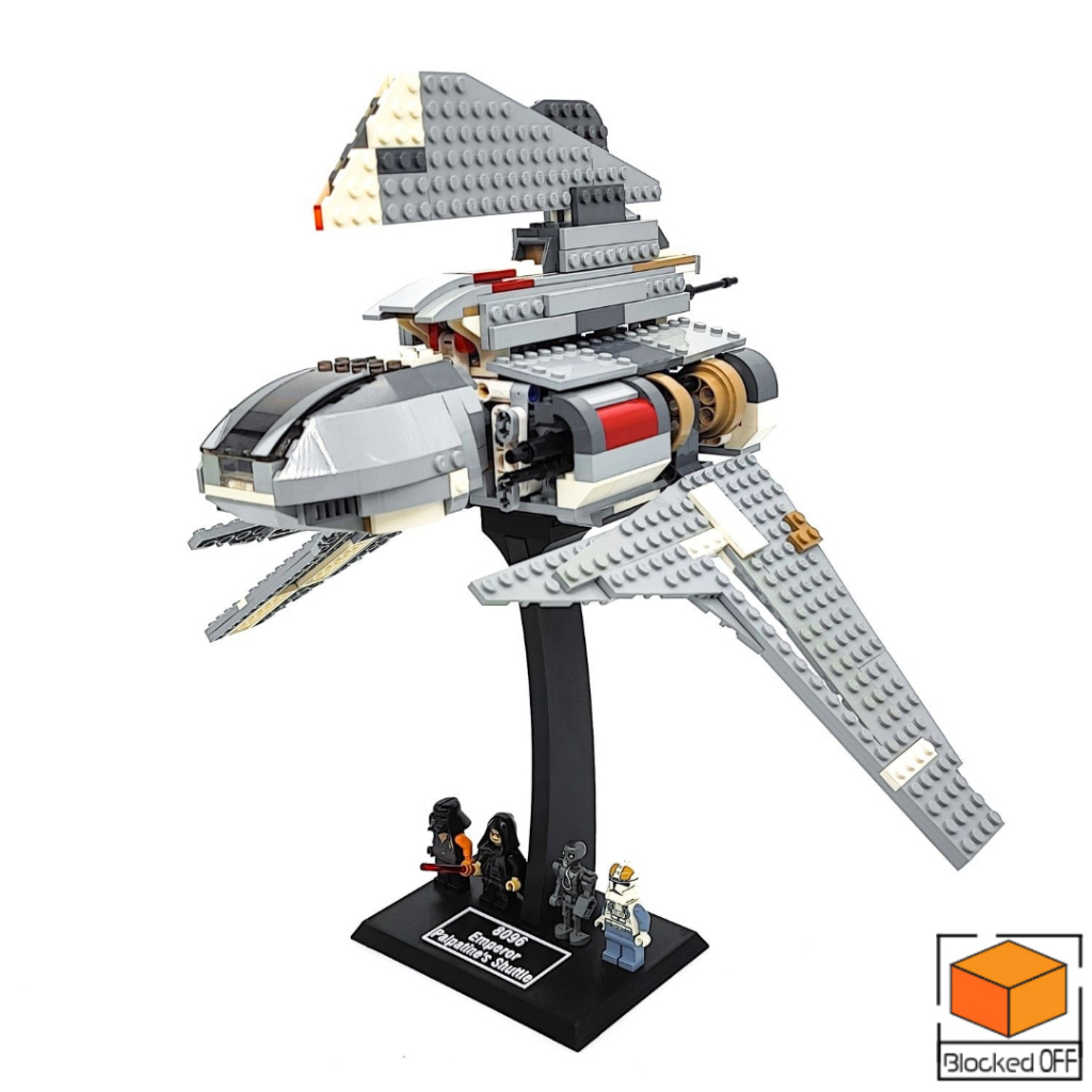 Display Stand for Lego Star Wars Emperor Palpatine's Shuttle (8096 ...