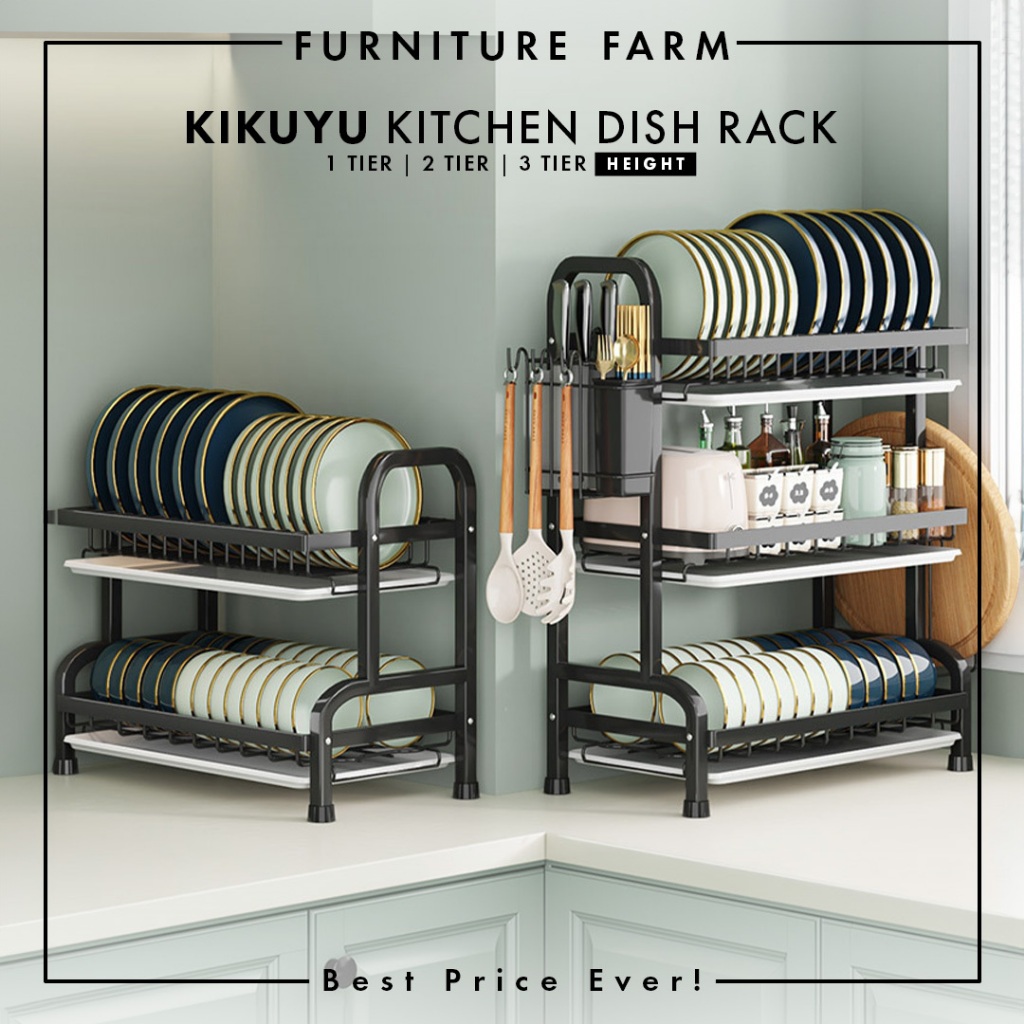 Rak pinggan mangkuk/dish rack/rak pinggan sinki /rak piring/tempat ...