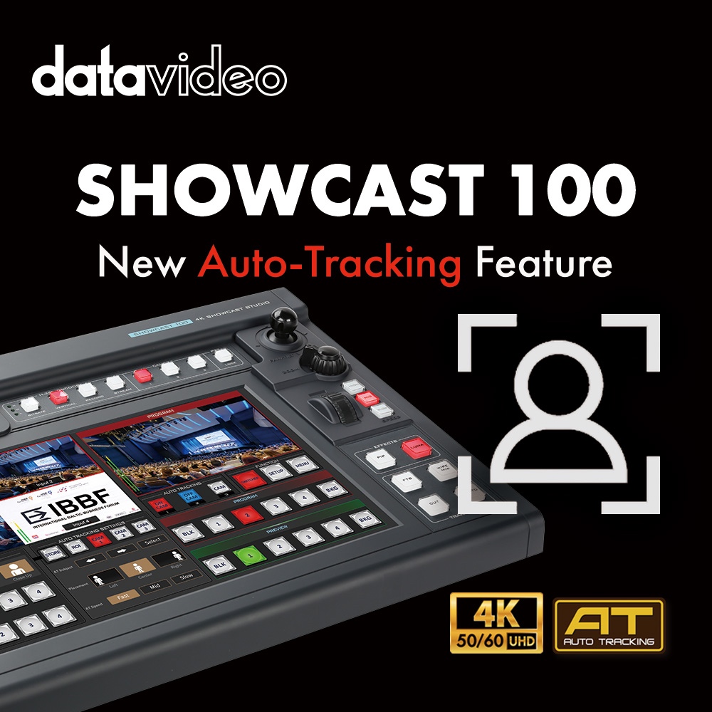 DATAVIDEO SHOWCAST 100 4K SHOWCAST Streaming Studio Switchers | Shopee ...