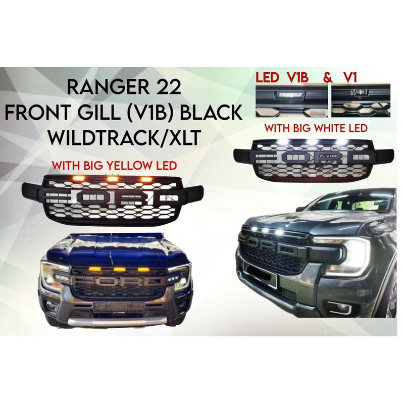 Ford Ranger T9 2023 | Portbagaj de bena cu led - [JUSN DESIGN