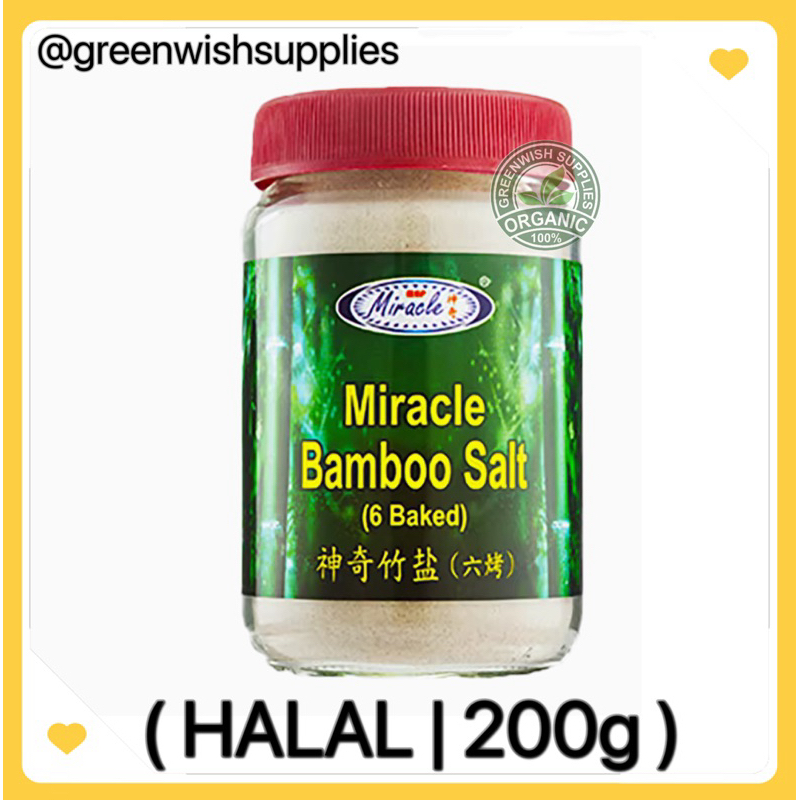 MHP MIRACLE- Korean Bamboo Salt 6 Baked, 神奇竹盐六烤 (200g) Exp:03/2025 ...