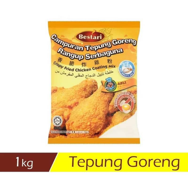 [ FREE SHIPING ] Tepung Bestari Crispy Fried Chicken Coating Mix ...