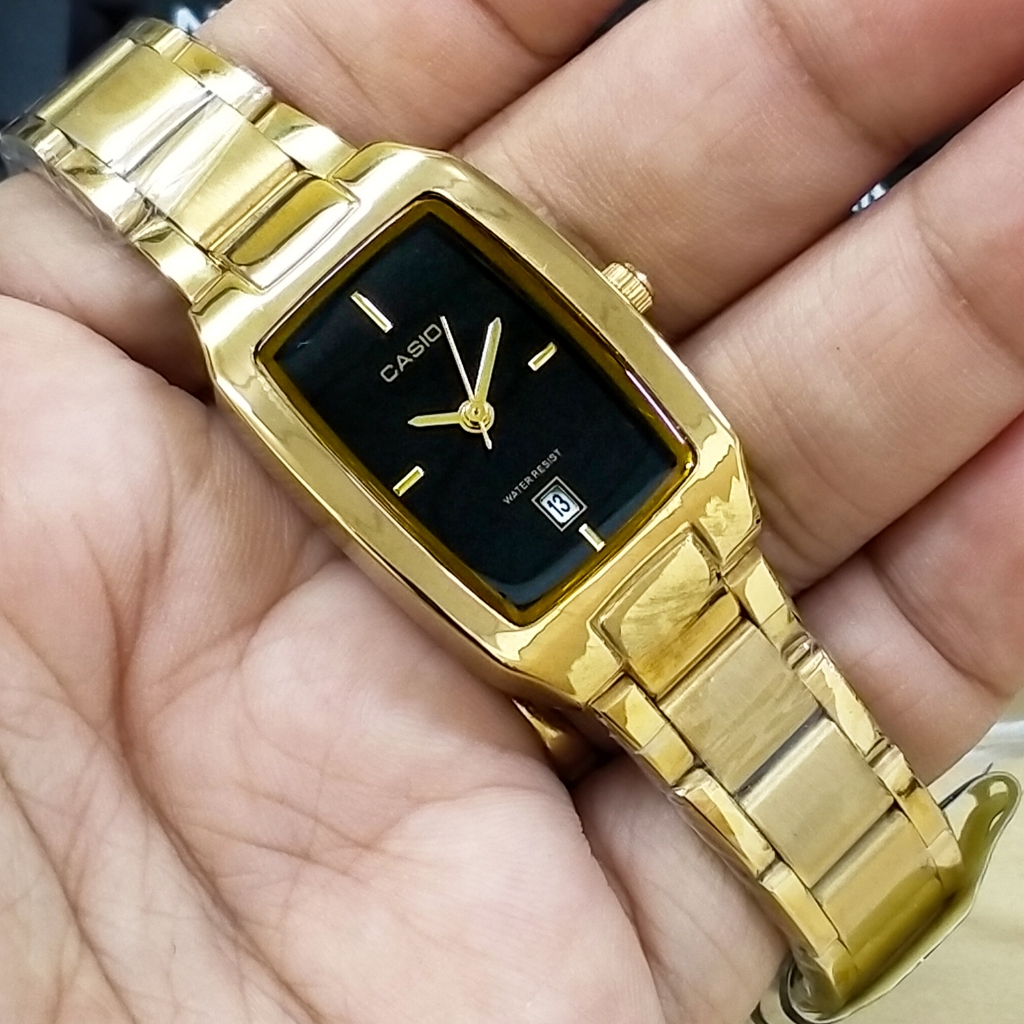 21mm CaSiO Jam Tangan Perempuan Wanita Water Resist Stainless Steel Gold Ladies Watch Women 1165 Shopee Malaysia