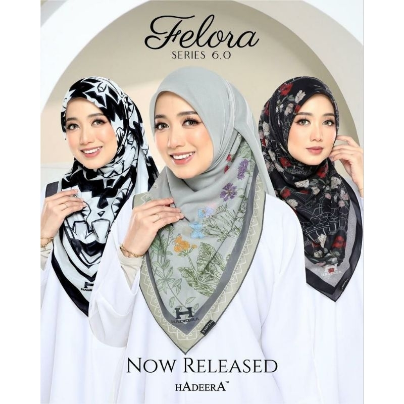 Tudung HADEERA Felora 6.0 5.0 4.0 3.0 2.0 1.0 | Shopee Malaysia