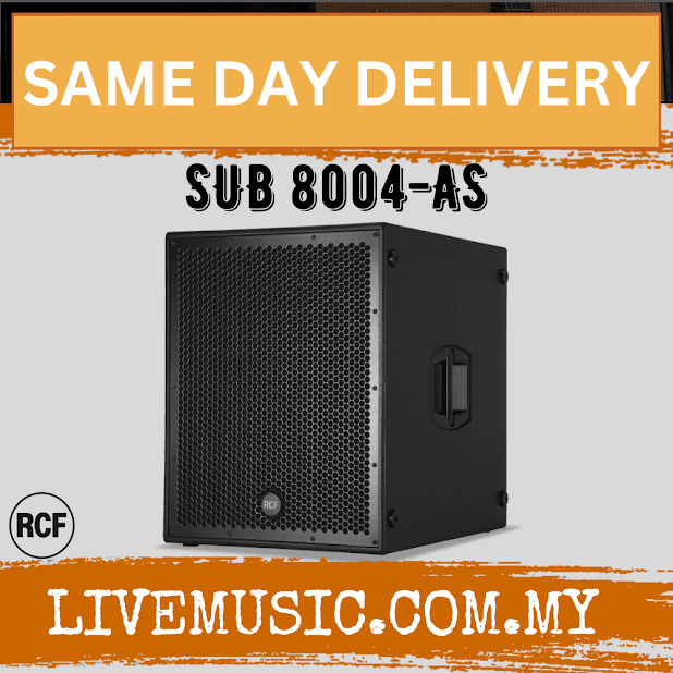 RCF SUB 8004-AS Professional Series 2500W 18