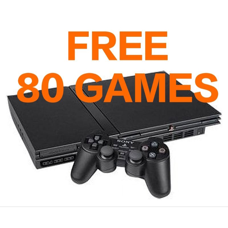 Ps2 slim Playstation 2 Refurbished/2nd - 80games/40games | Shopee Malaysia