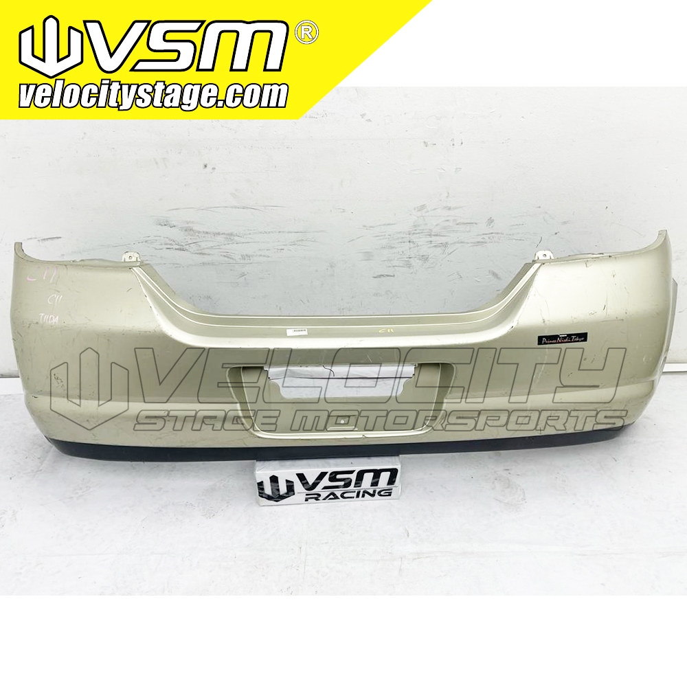 Nissan Latio C11 Tiida Hatchback Rear Bumper Belakang V1 Japan JDM Used ...
