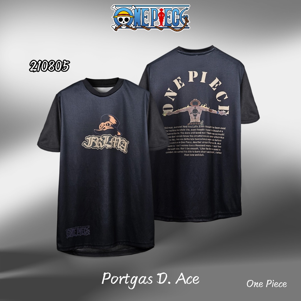海贼王 ONE PIECE MONKEY D LUFFY Jersey Tshirt ZORO ACE Manga