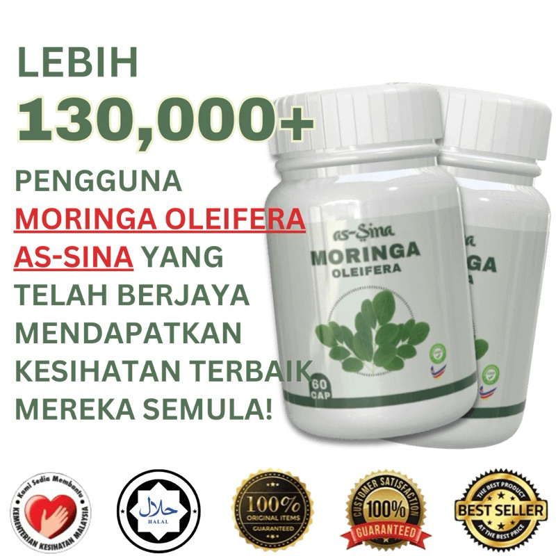 100% ORIGINAL MORINGA AS SINA HQ | Shopee Malaysia