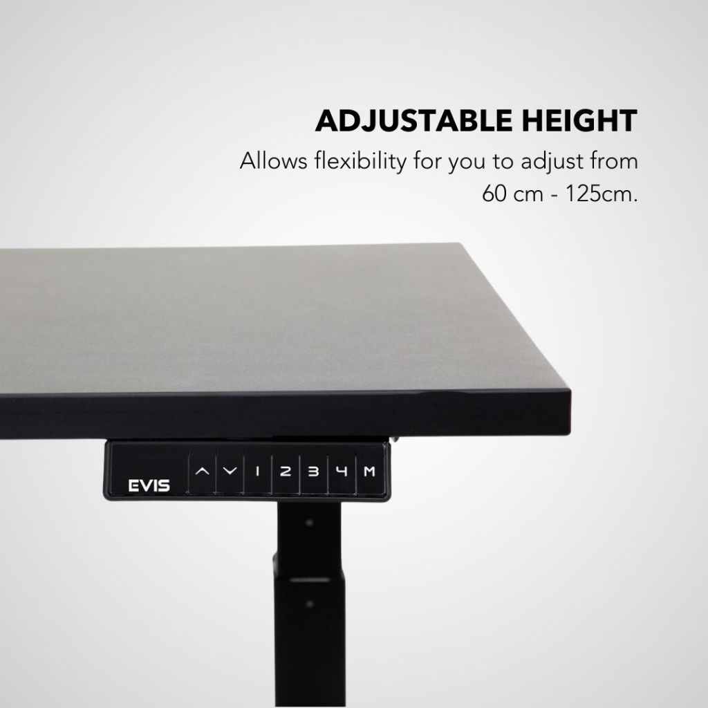 EVIS Smart Desk Electrically Height Adjustable Ergonomic Office Desk ...