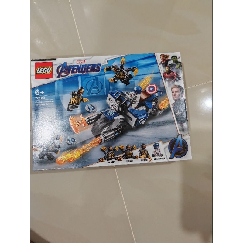 LEGO 76123 Marvel Super Heroes Avengers Captain America: Outriders